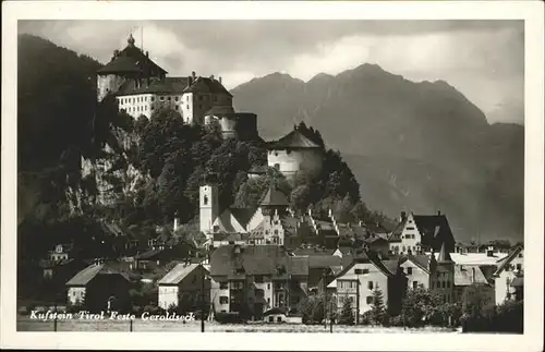 Kufstein Tirol Feste Geroldseck / Kufstein /Tiroler Unterland