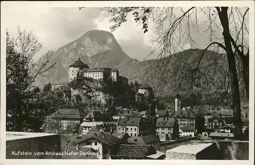 Kufstein Tirol Andreas Hofer Denkmal / Kufstein /Tiroler Unterland