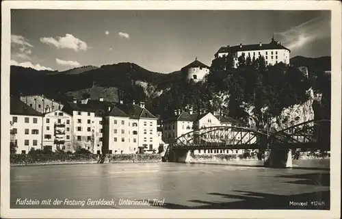 Kufstein Tirol Festung Geroldseck / Kufstein /Tiroler Unterland