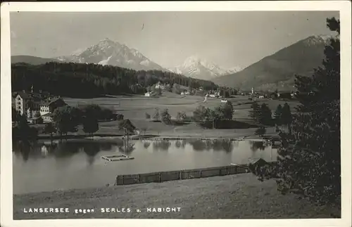 Lansersee Serles Habicht / Oesterreich /