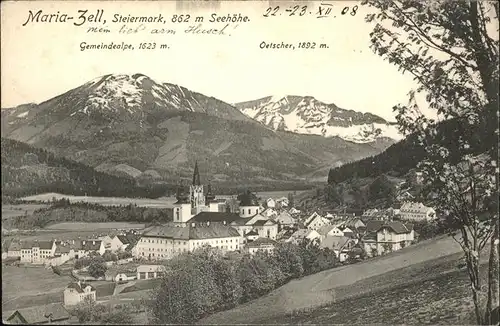 Mariazell Steiermark Gesamtansicht / Mariazell /oestliche Obersteiermark