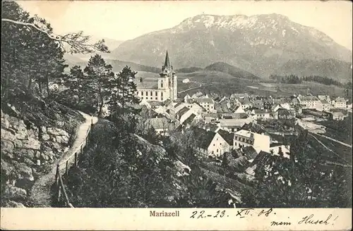 Mariazell Steiermark Gesamtansicht / Mariazell /oestliche Obersteiermark