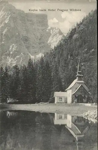 Pragser Wild-See Kirche / Italien /