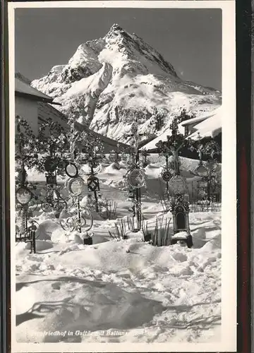 Galtuer Tirol Bergfriedhof / Galtuer /Tiroler Oberland