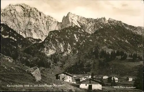 Kaindlhuette Scheffauer Kaiser / Wildermieming /Innsbruck