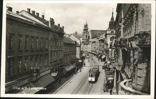 Linz Donau Landstrasse Strassenbahn / Linz /Linz-Wels