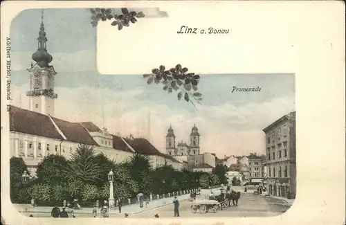 Linz Donau Promenade / Linz /Linz-Wels