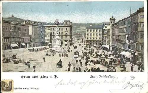 Linz Donau Franz-Josefs-Platz / Linz /Linz-Wels