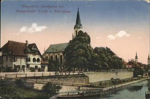 Klagenfurt Woerthersee Lendhafen evang. Kirche Pfarrhaus / Klagenfurt /Klagenfurt-Villach