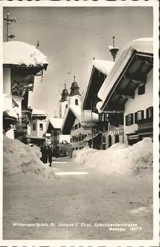 St Johann Tirol Speckbacherstrasse / St. Johann in Tirol /Tiroler Unterland