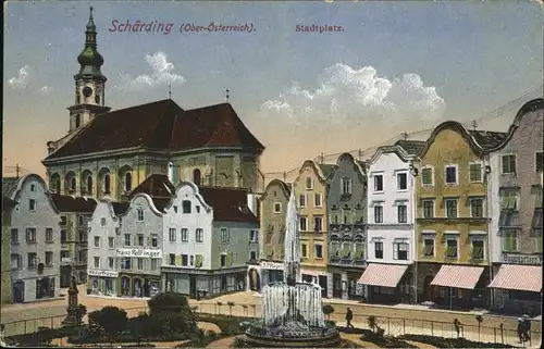 Schaerding Stadtplatz / Schaerding /Innviertel