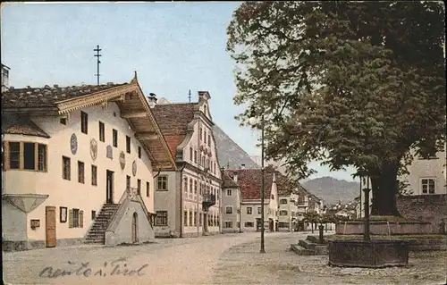 Reutte Tirol Hauptstrasse Rathaus / Reutte /Ausserfern
