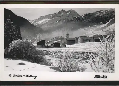 St Anton Arlberg Gesamtansicht / St. Anton am Arlberg /Tiroler Oberland