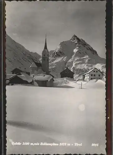 Galtuer Tirol Kirche / Galtuer /Tiroler Oberland