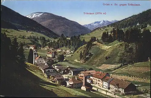 Gries Brenner Gesamtansicht Tribulaun / Noesslach Gries am Brenner /Innsbruck