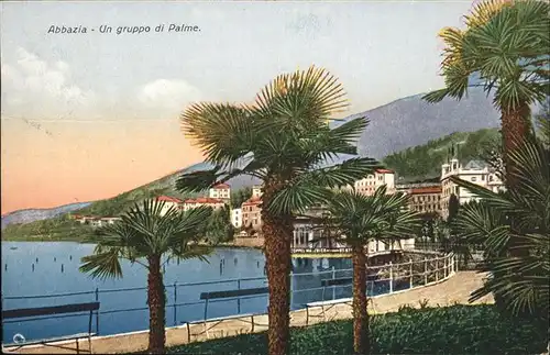 Abbazia Istrien Palme / Seebad Kvarner Bucht /Primorje Gorski kotar