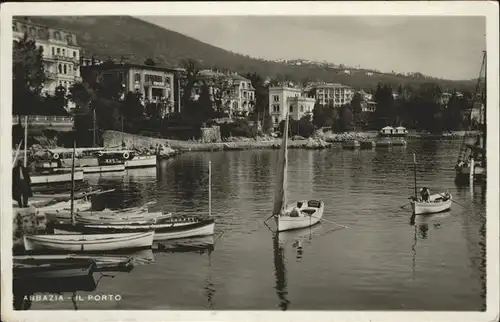 Abbazia Istrien Porto / Seebad Kvarner Bucht /Primorje Gorski kotar