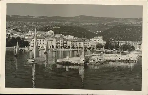 Crikvenica Kroatien Segelboot / Kroatien /