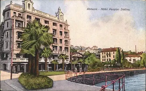 Abbazia Istrien Hotel Pension Slatina / Seebad Kvarner Bucht /Primorje Gorski kotar
