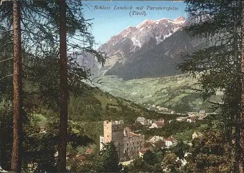 Landeck Tirol Schloss Parseierspitze / Landeck /Tiroler Oberland