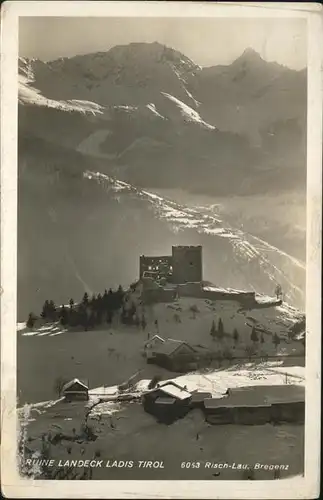 Landeck Tirol Ruine / Landeck /Tiroler Oberland