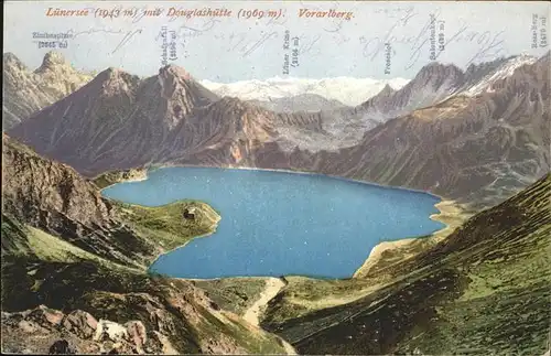 Vandans Vorarlberg Douglashuette / Vandans /Bludenz-Bregenzer Wald