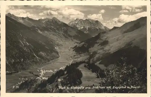 Bichlbach Zugspitze Daniel / Bichlbach /Ausserfern