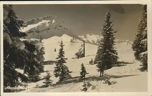 Berwang Tirol Abendspitze / Berwang /Ausserfern