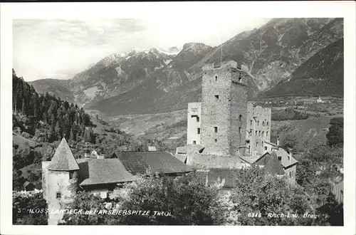 Landeck Tirol Schloss Parseierspitze / Landeck /Tiroler Oberland