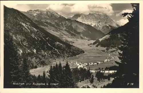 Bichlbach Zugspitze Daniel / Bichlbach /Ausserfern