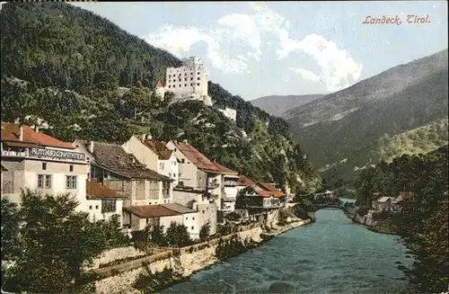 Landeck Tirol Bruecke / Landeck /Tiroler Oberland