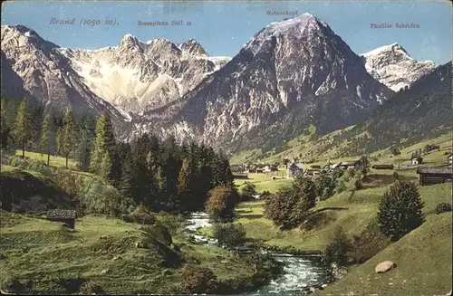 Brand Vorarlberg Scesaplana / Brand /Bludenz-Bregenzer Wald