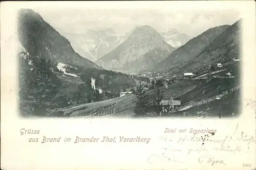 Brand Vorarlberg  / Brand /Bludenz-Bregenzer Wald