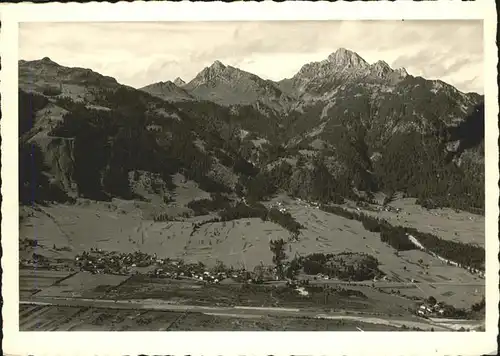 Reuthe Vorarlberg Fliegeraufnahme  / Reuthe /Bludenz-Bregenzer Wald