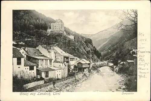 Landeck Tirol Inn Bruecke / Landeck /Tiroler Oberland