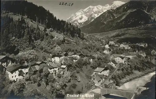 Landeck Tirol Bruecke / Landeck /Tiroler Oberland