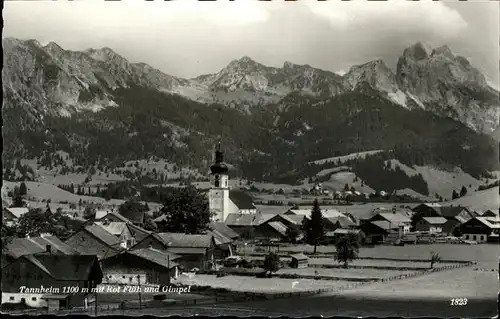 Tannheim Tirol Rot Flueh Gimpel / Tannheim /Ausserfern