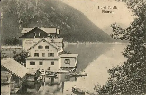 Plansee Hotel Forelle / Breitenwang /Ausserfern