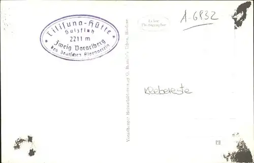 Tilifuna-Huette  / Oesterreich /