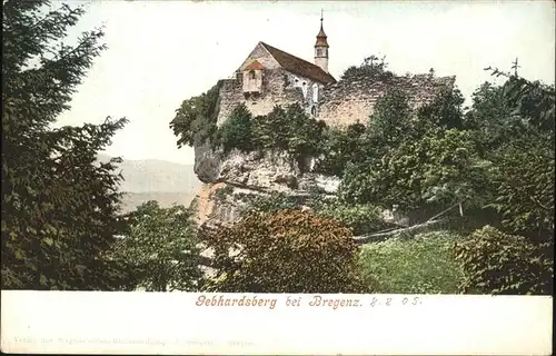 Gebhardsberg Vorarlberg  / Bregenz /Rheintal-Bodenseegebiet