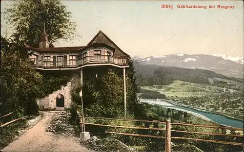 Gebhardsberg Vorarlberg  / Bregenz /Rheintal-Bodenseegebiet