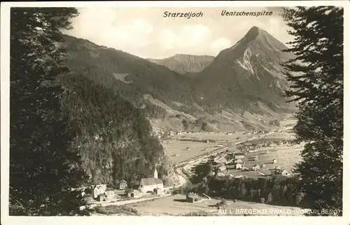 Au Vorarlberg Starzeljoch Uentschenspitze / Au /Bludenz-Bregenzer Wald