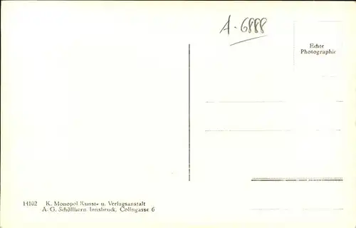 Schroecken Vorarlberg Monopol / Schroecken /Bludenz-Bregenzer Wald