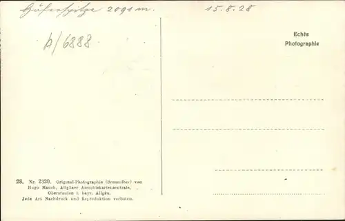 Schroecken Vorarlberg Nesselegg Widderstein / Schroecken /Bludenz-Bregenzer Wald