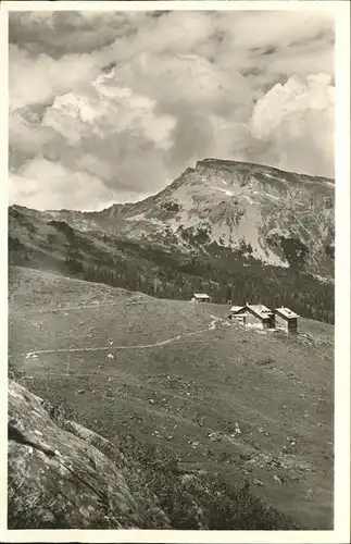 Schwarzwasserhuette Hoch Ifen / Hirschegg Kleinwalsertal /