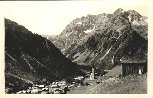 Mittelberg Kleinwalsertal Widderstein / Oesterreich /