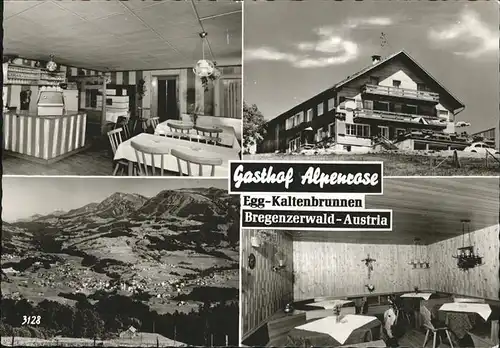 Egg Vorarlberg Gasthof Alpenrose / Egg /Bludenz-Bregenzer Wald