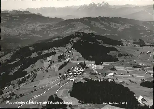 Sulzberg Vorarlberg Fliegeraufnahme  / Sulzberg /Rheintal-Bodenseegebiet