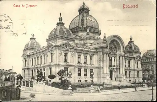 Bukarest Casa de Depuneri / Rumaenien /