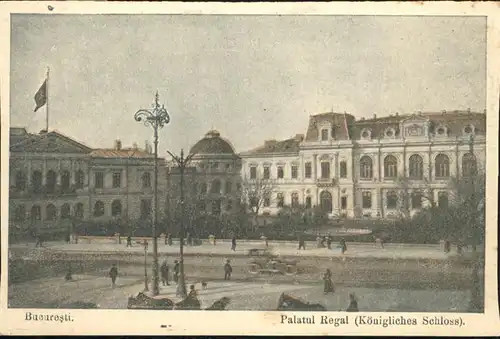 Bukarest Palatul Regal Koenigliches Schloss  / Rumaenien /